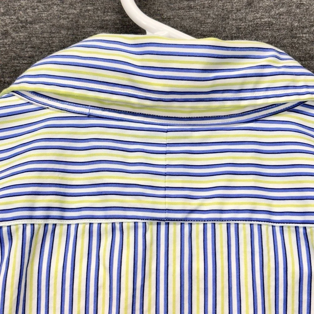 Vintage‎ polo Ralph Lauren shirt mens XL classic fit striped long sleeve Preppy
